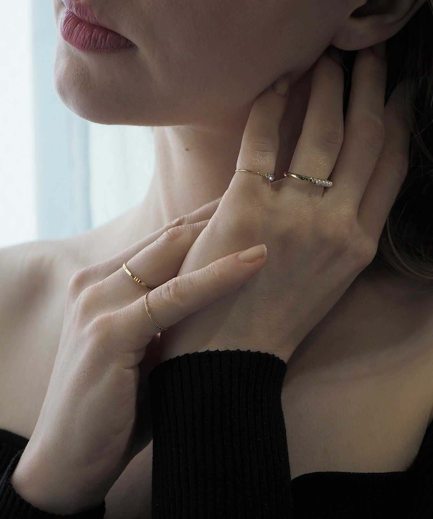 パールラインセットリング