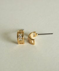 ジルコニアリングピアス