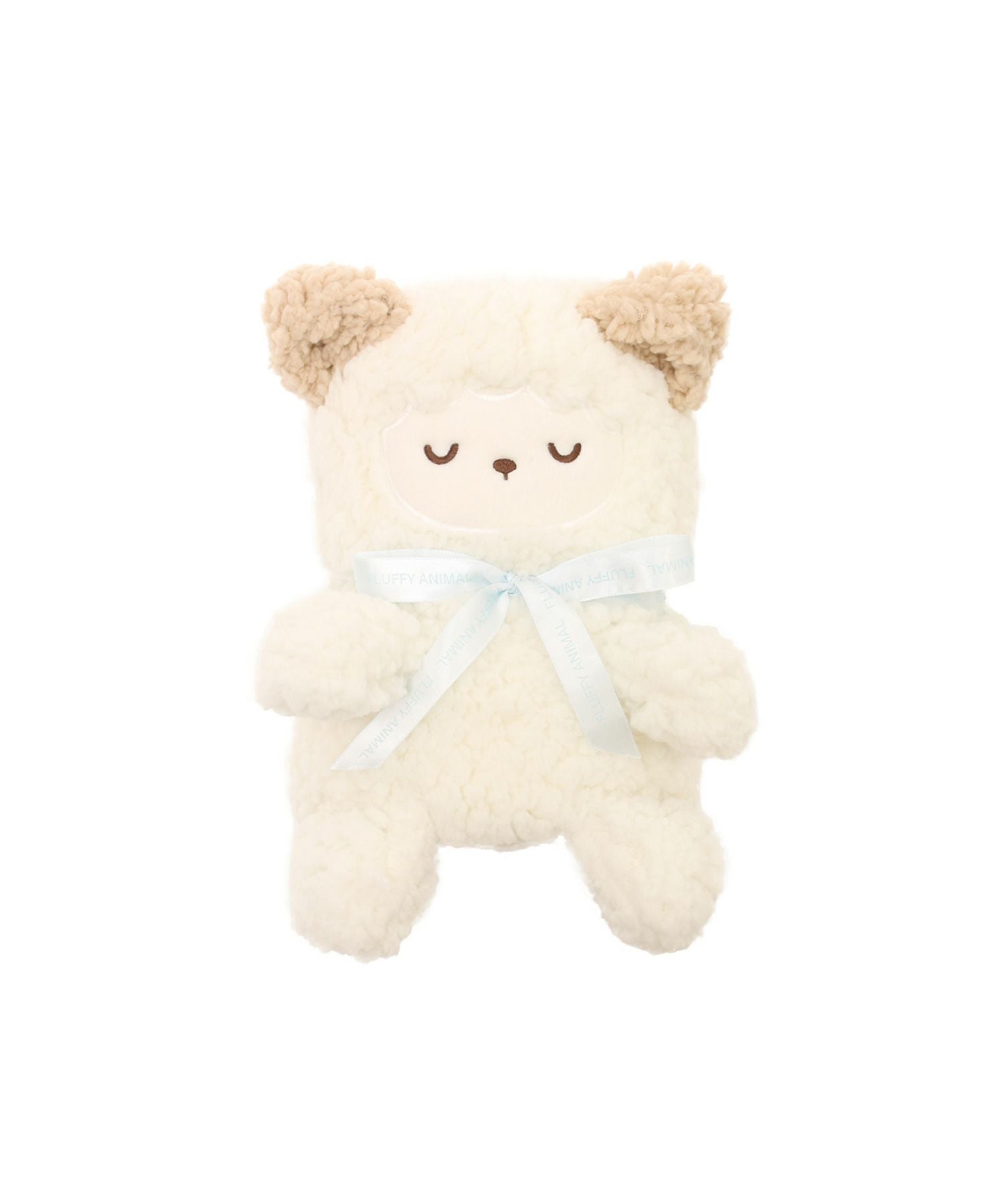 モコモコくるくるひざ掛け