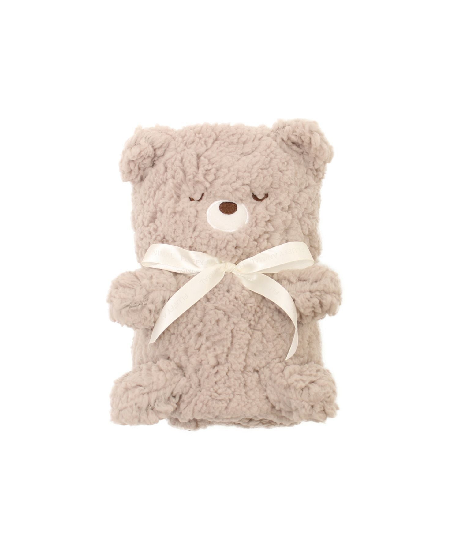 モコモコくるくるひざ掛け