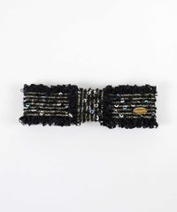 ツイードパッチンピン【Grace】