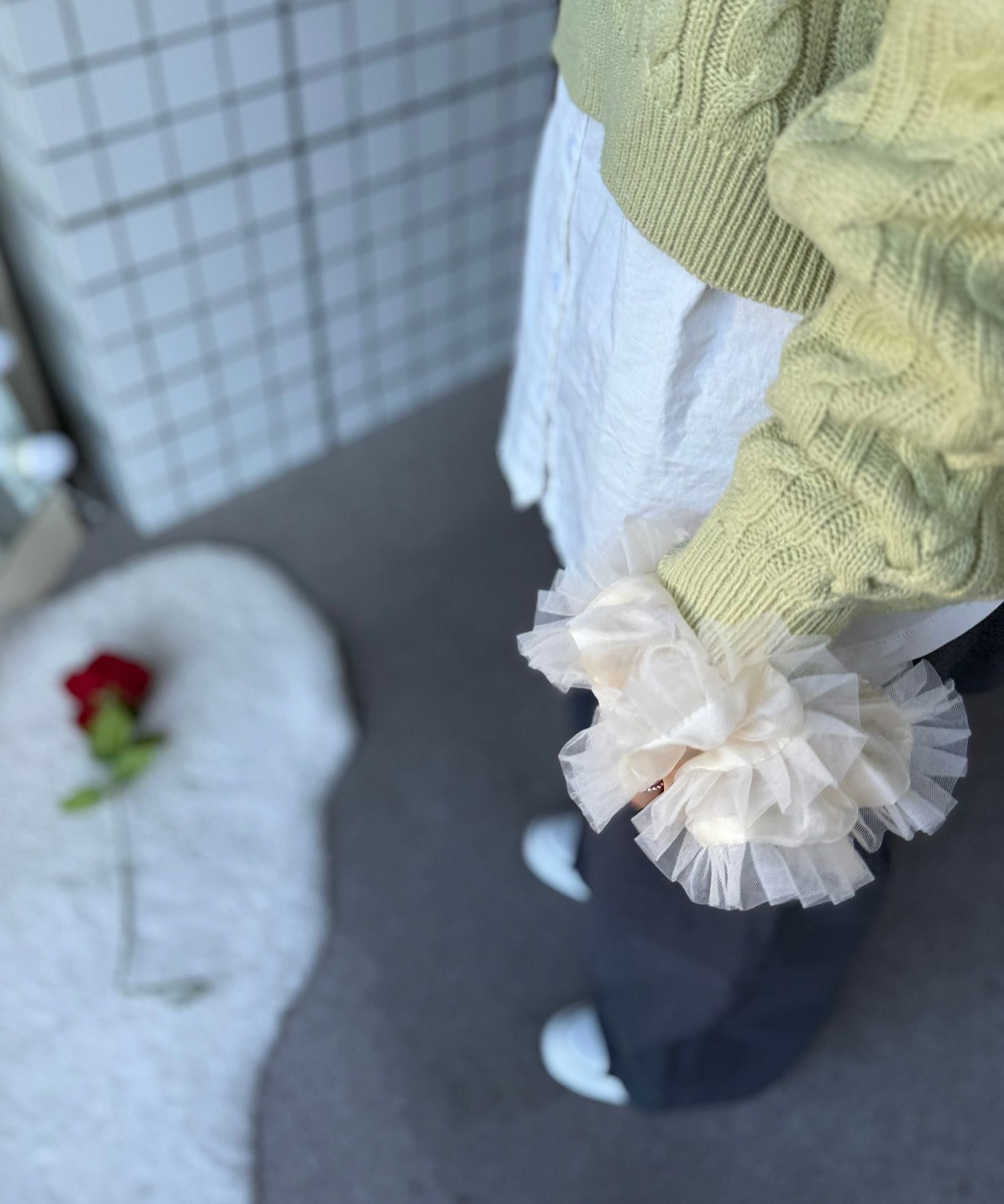 チュールフリルビッグシュシュ【Grace】 | 【公式】MUK ONLINE SHOP