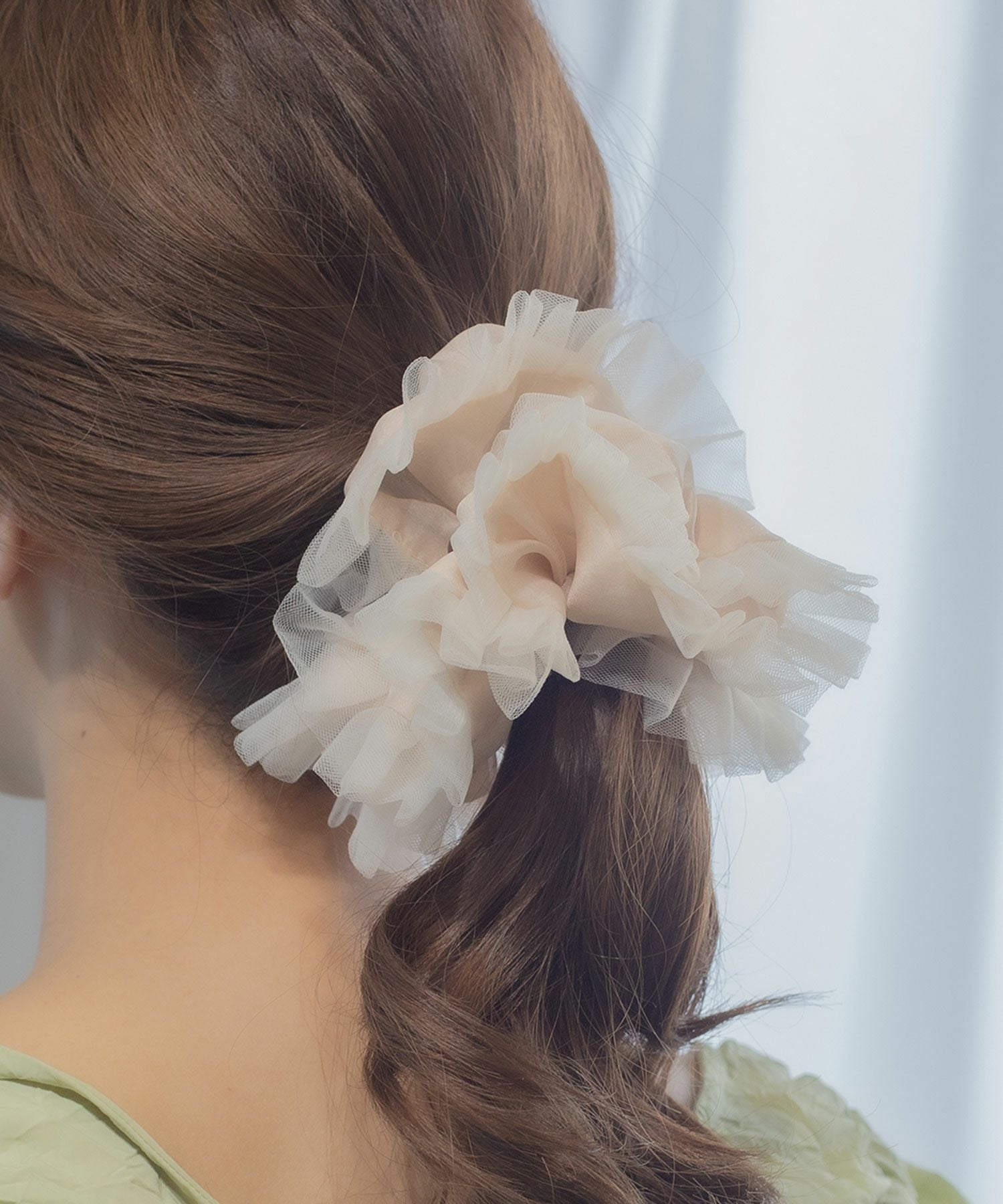 チュールフリルビッグシュシュ【Grace】