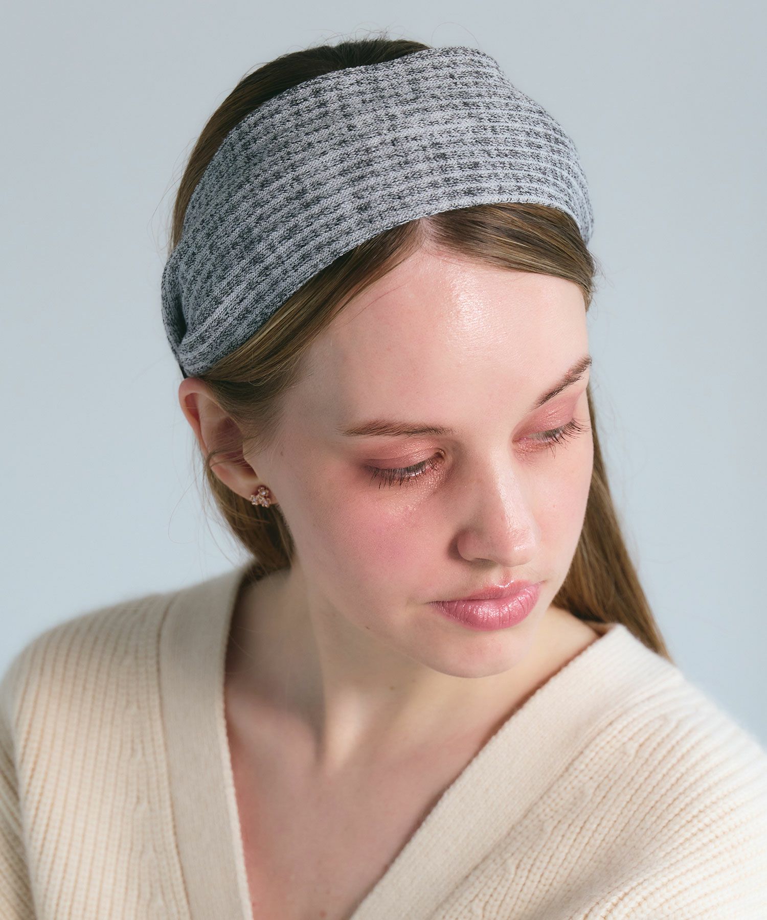 リブワイドカチューシャ