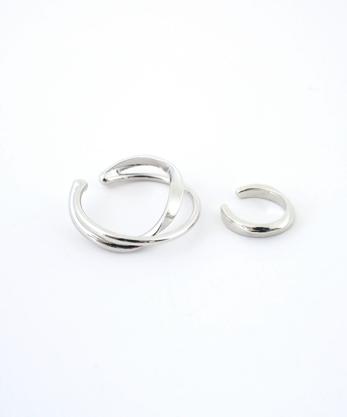 シンプルツイストセットイヤーカフ【MUK】