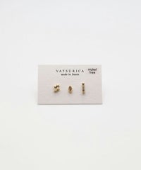 クレールビジュープチ3セットチタンポストピアス