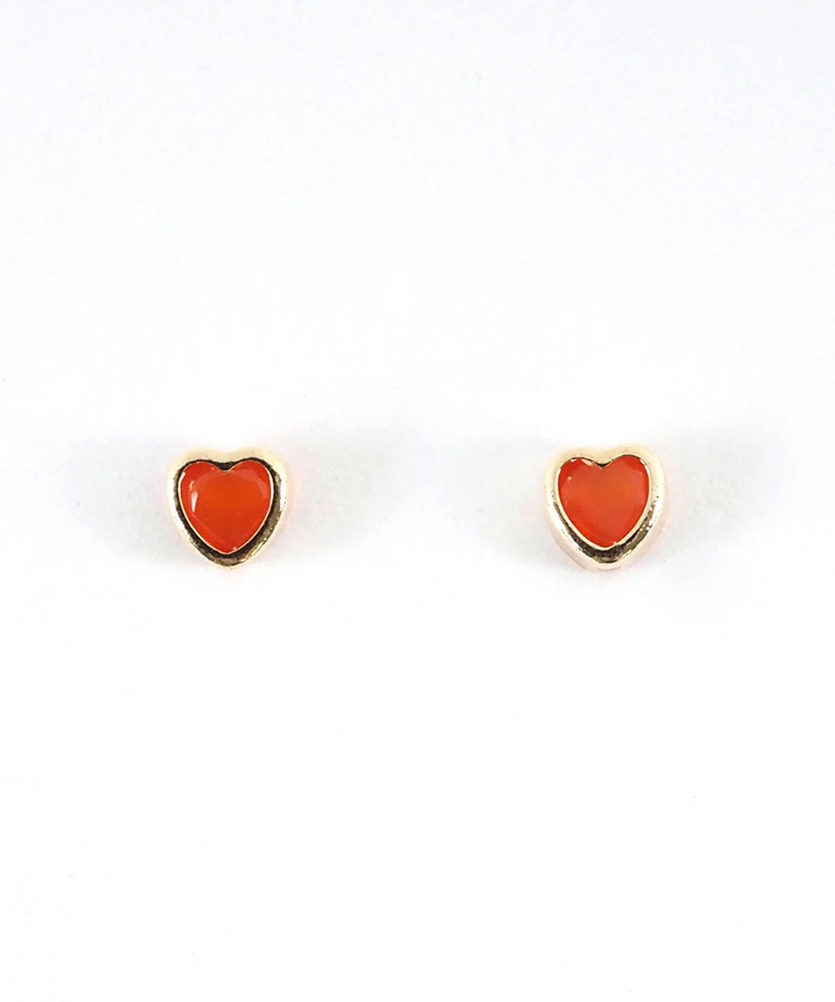 【web限定】[K10]ジェムストーンハートピアス