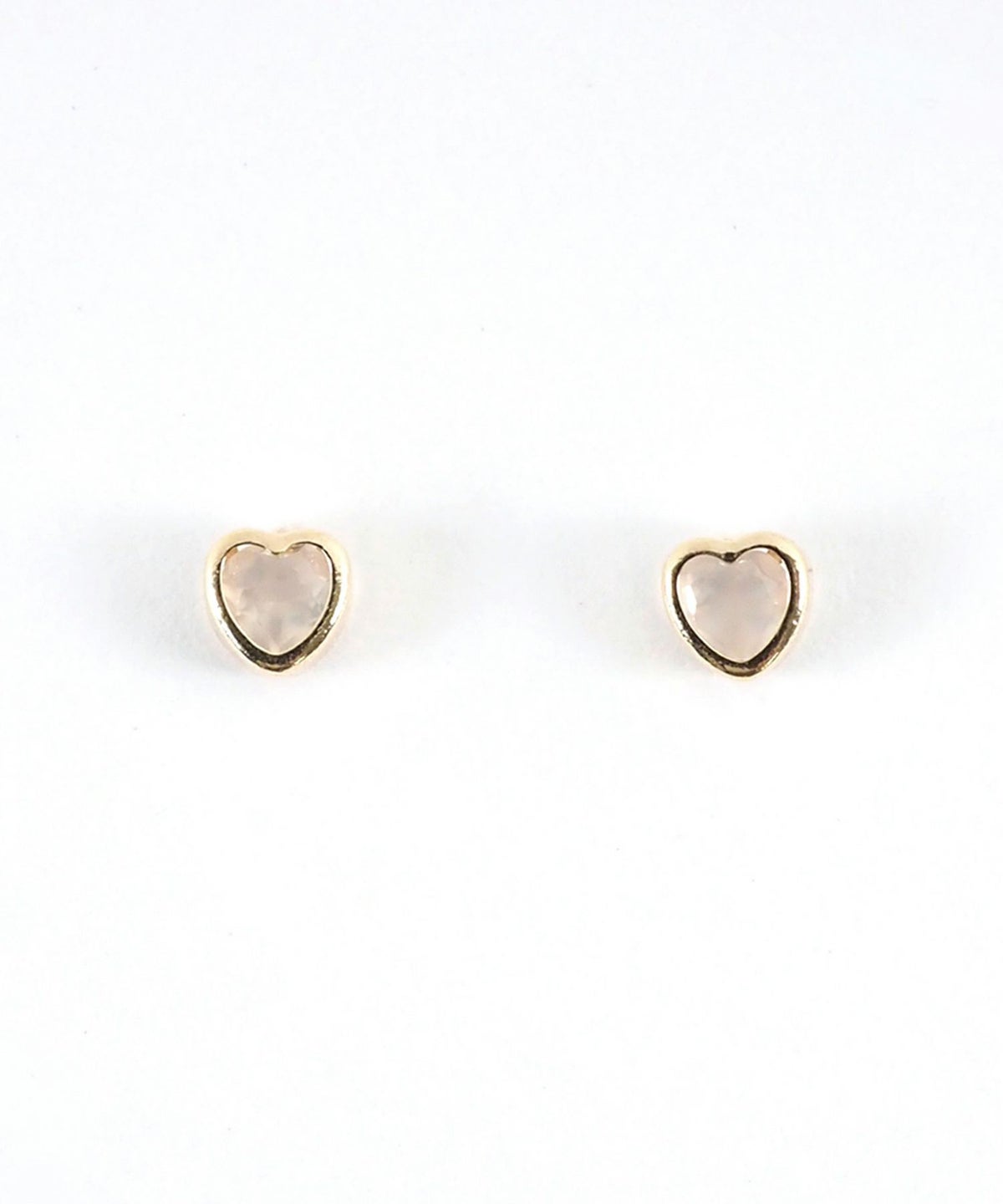 【web限定】[K10]ジェムストーンハートピアス