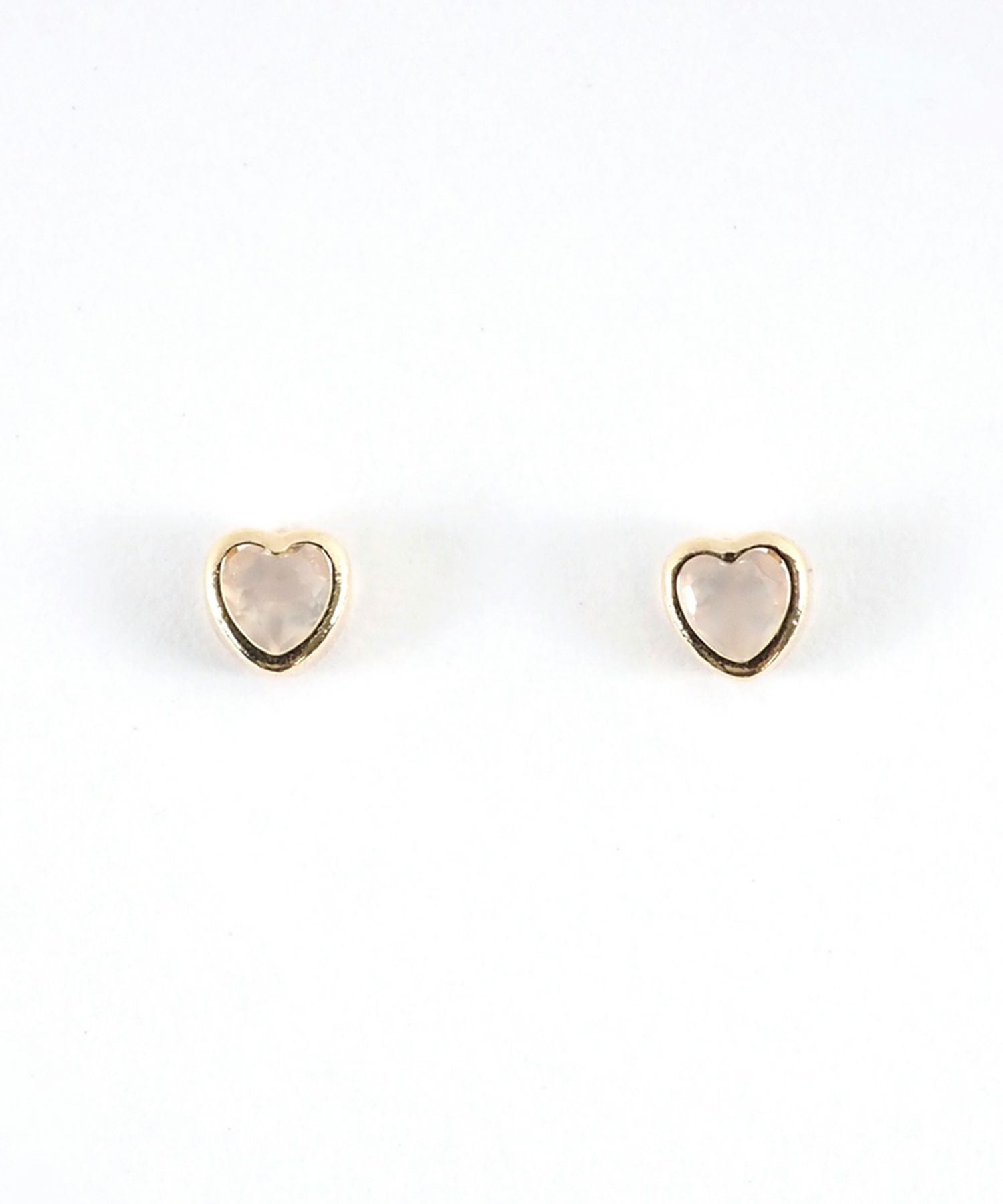 【web限定】[K10]ジェムストーンハートピアス