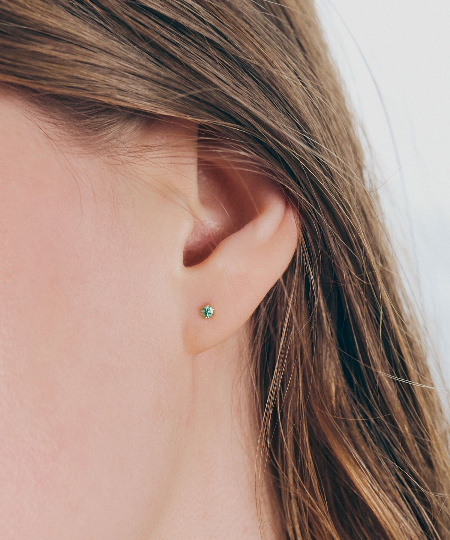 【公式】[K10]バースストーンピアス【cucia】