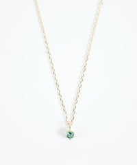 【公式】 [K10]バースストーンプチペンダント【cucia】