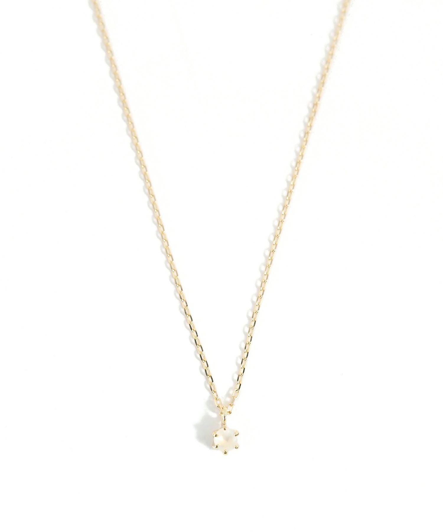 【公式】 [K10]バースストーンプチペンダント【cucia】