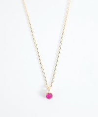 【公式】 [K10]バースストーンプチペンダント【cucia】