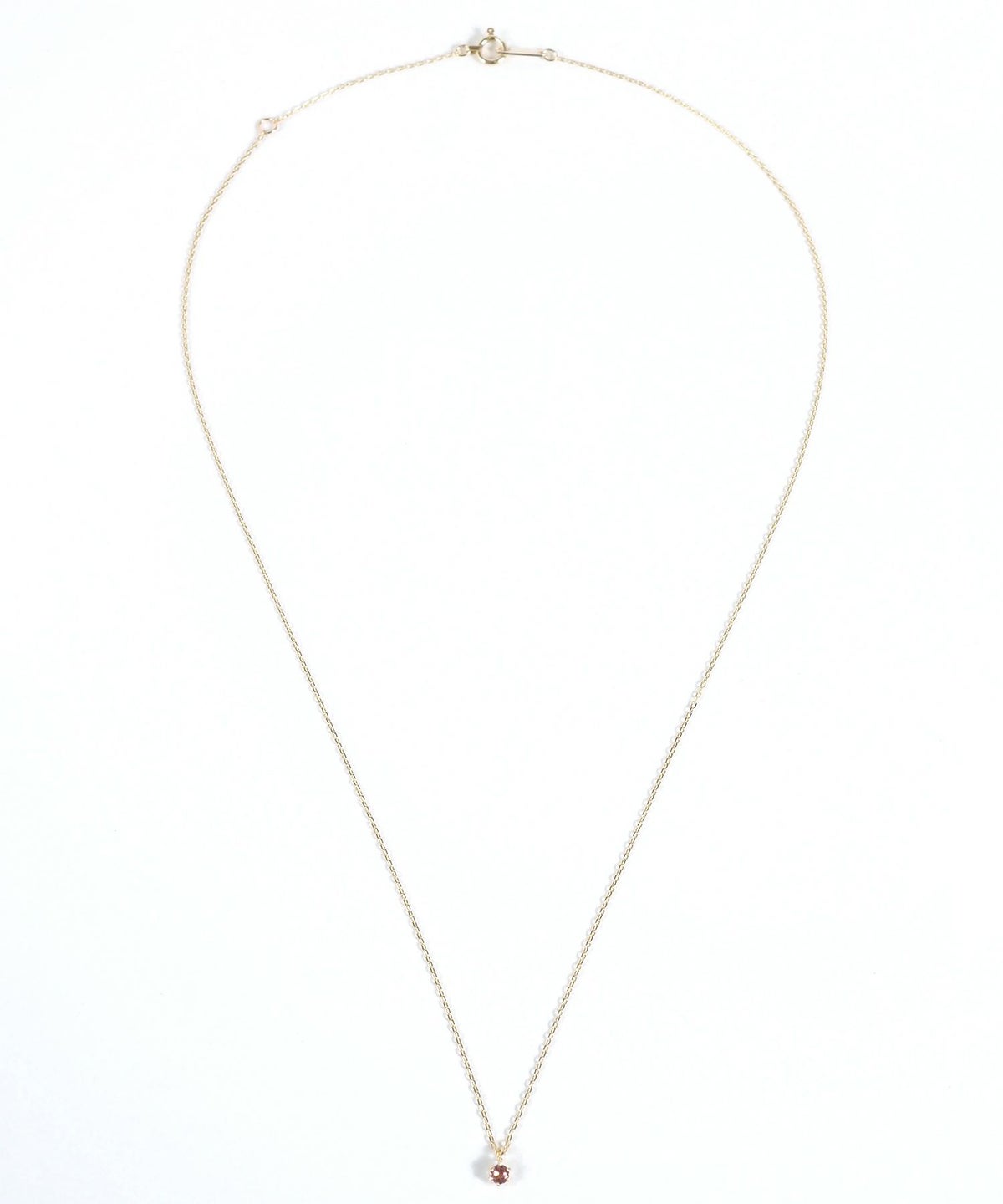 【公式】 [K10]バースストーンプチペンダント【cucia】