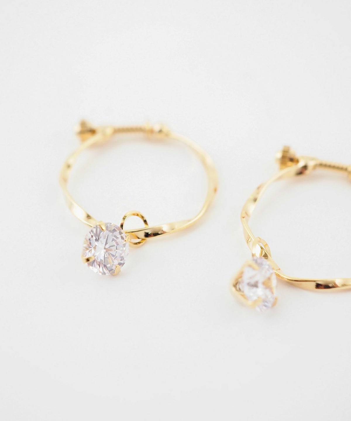 キュービックフープリングIMFスプリングイヤリング