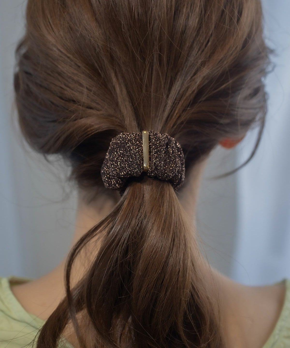 ボリュームラメフック付きシュフィー