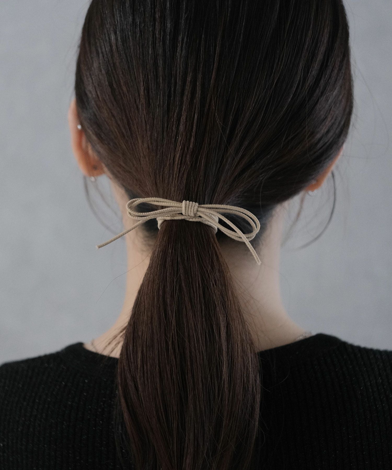 静電気軽減リボン結びヘアブレスレットセット