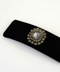 ビジューベロアパッチンピン【Grace】