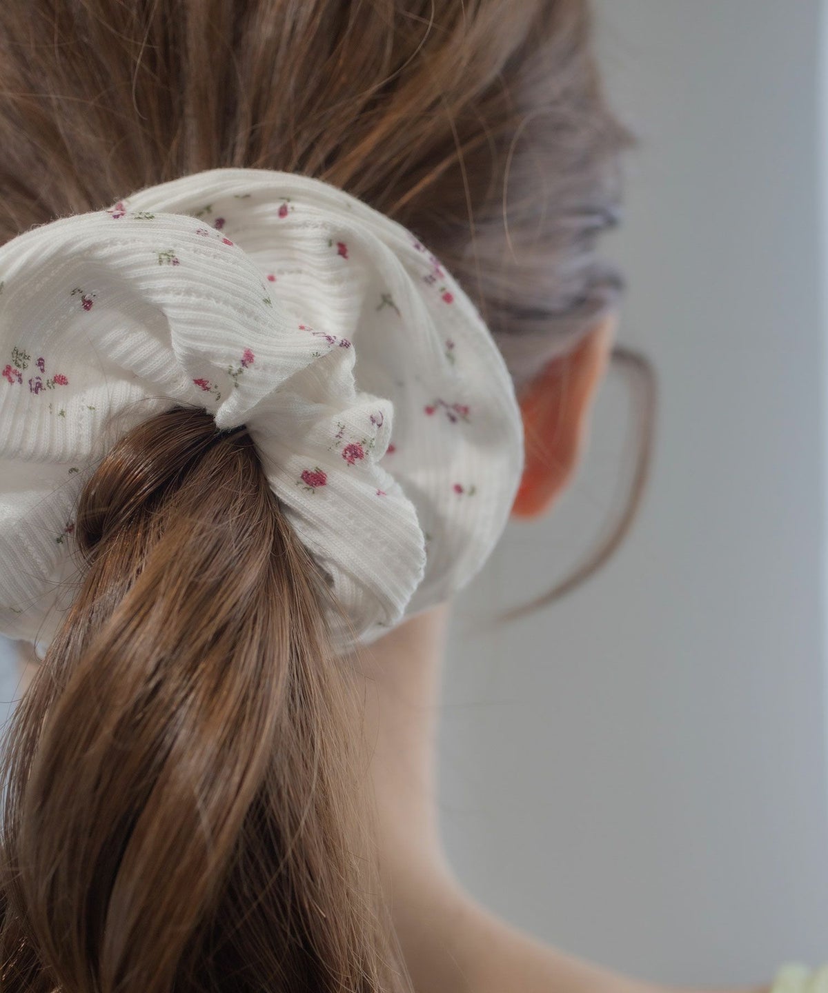 ローズパターンシュシュ