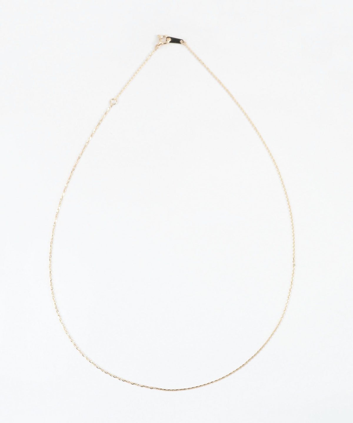 [K10]シャインカットチェーンネックレス【cucia】