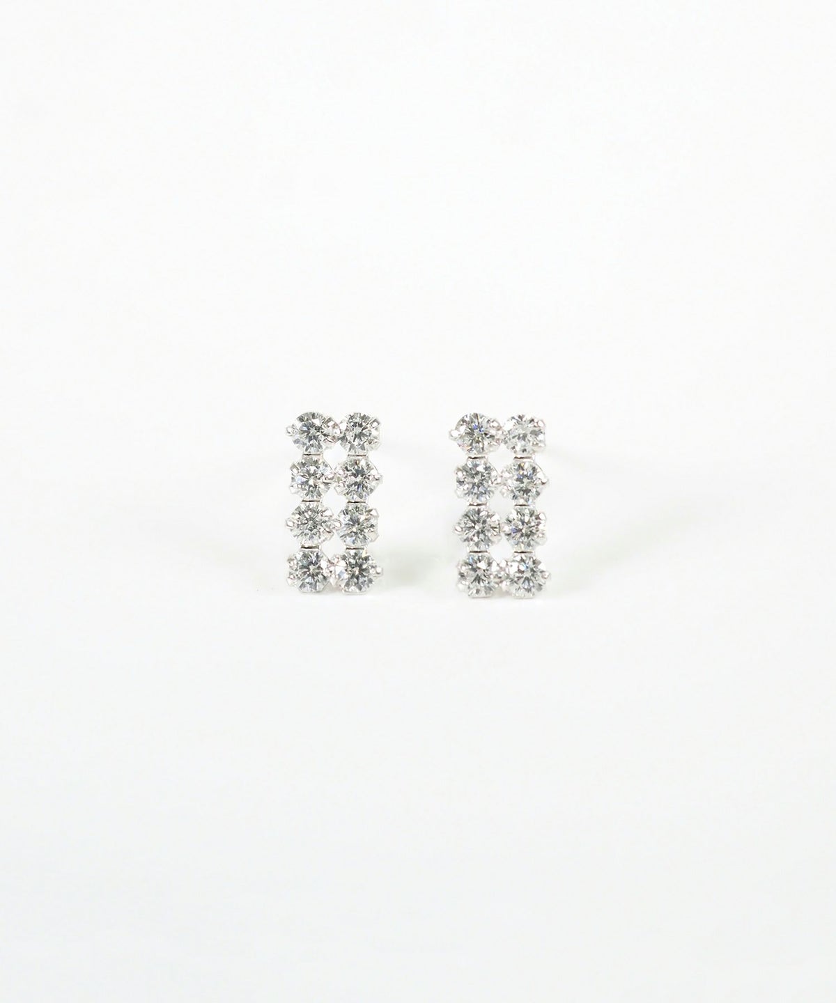 [K10]ユイットジルコニアピアス【cucia】