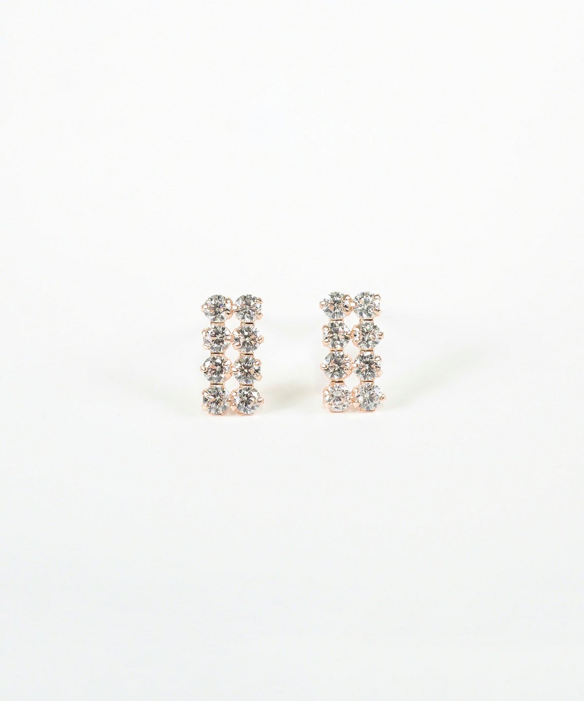 [K10]ユイットジルコニアピアス【cucia】