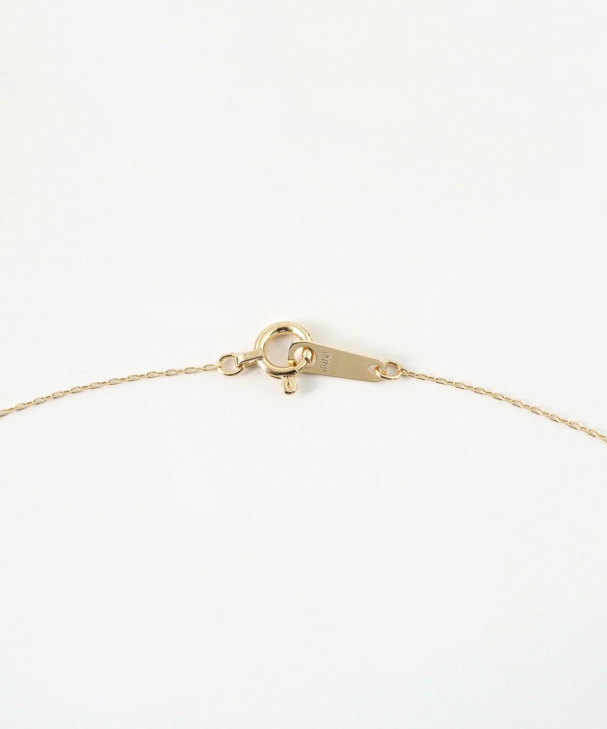 [K10]ランバスメロウダイヤモンドプチペンダント【cucia】