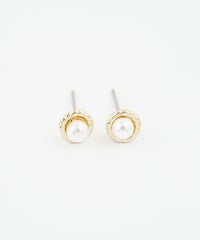 一粒プラパールピュアチタンロングポストピアス