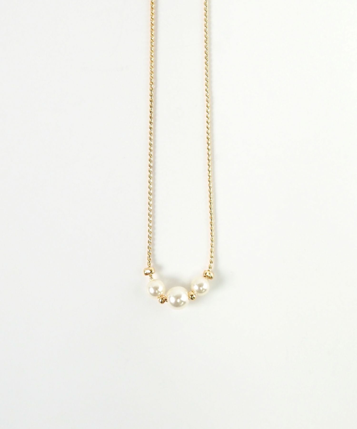 パールデザインマグネットネックレス