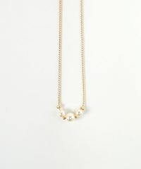 パールデザインマグネットネックレス