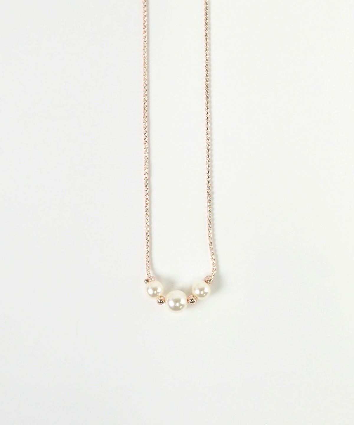 パールデザインマグネットネックレス