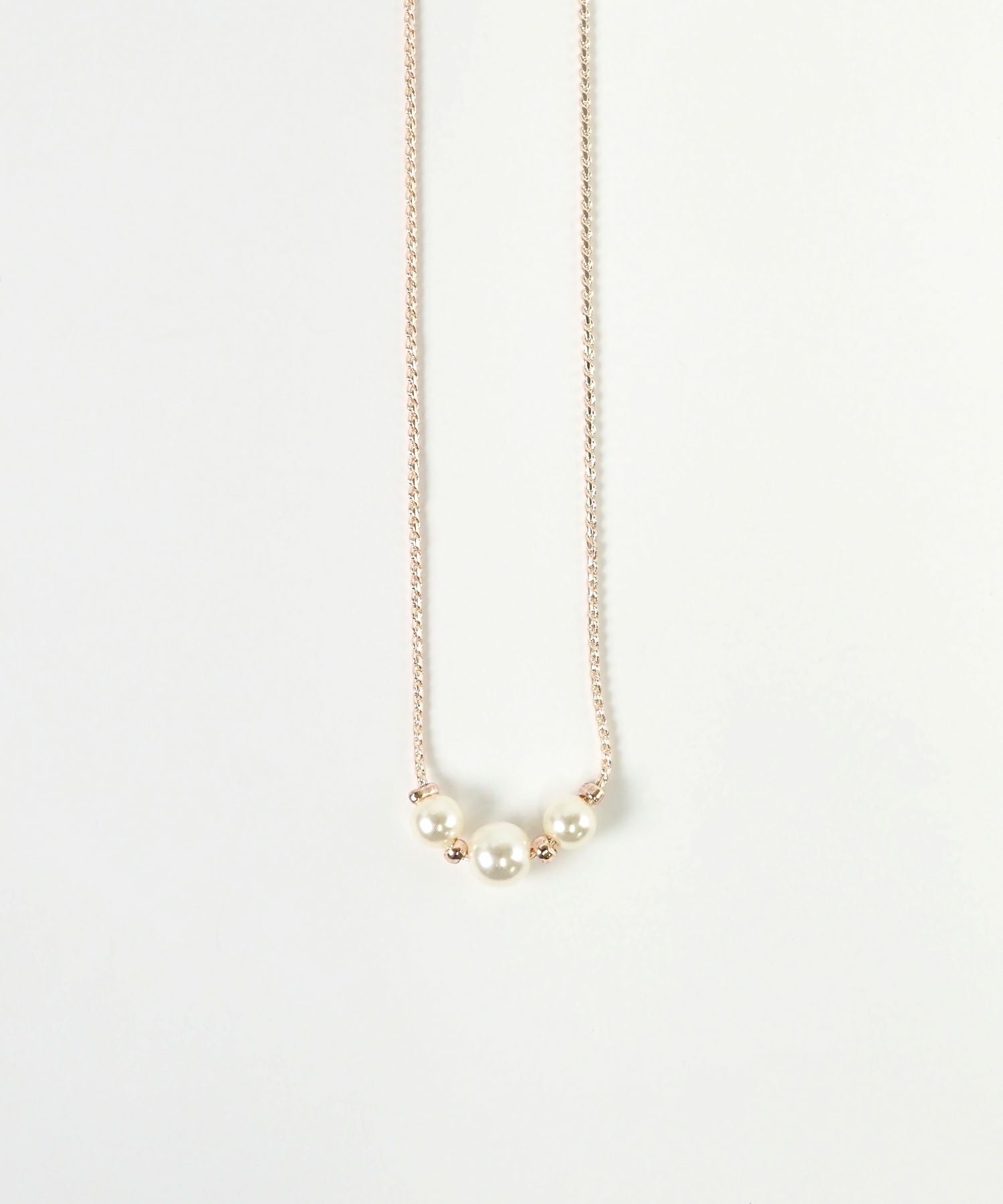 パールデザインマグネットネックレス