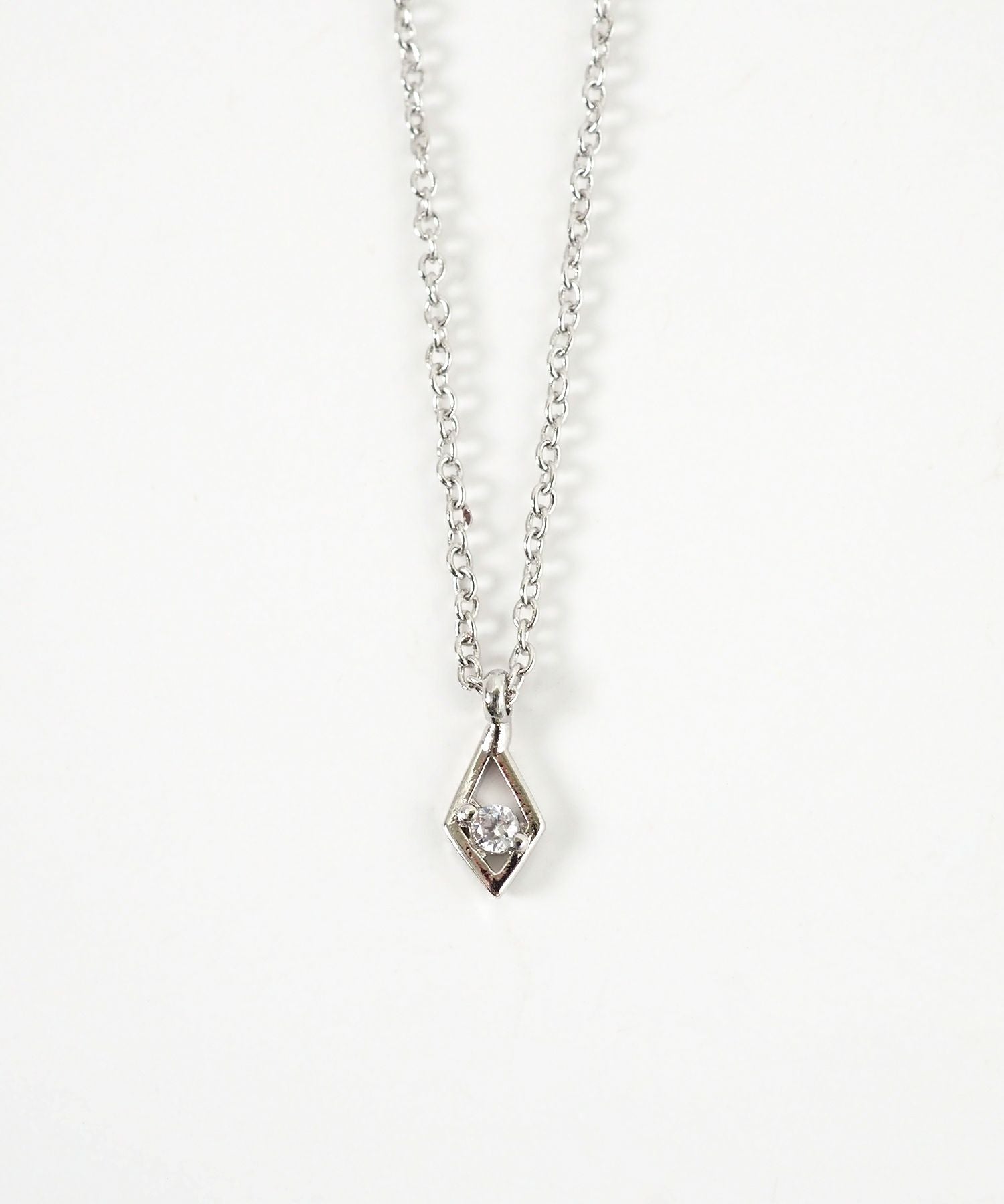 ダイヤキュービックプチペンダント