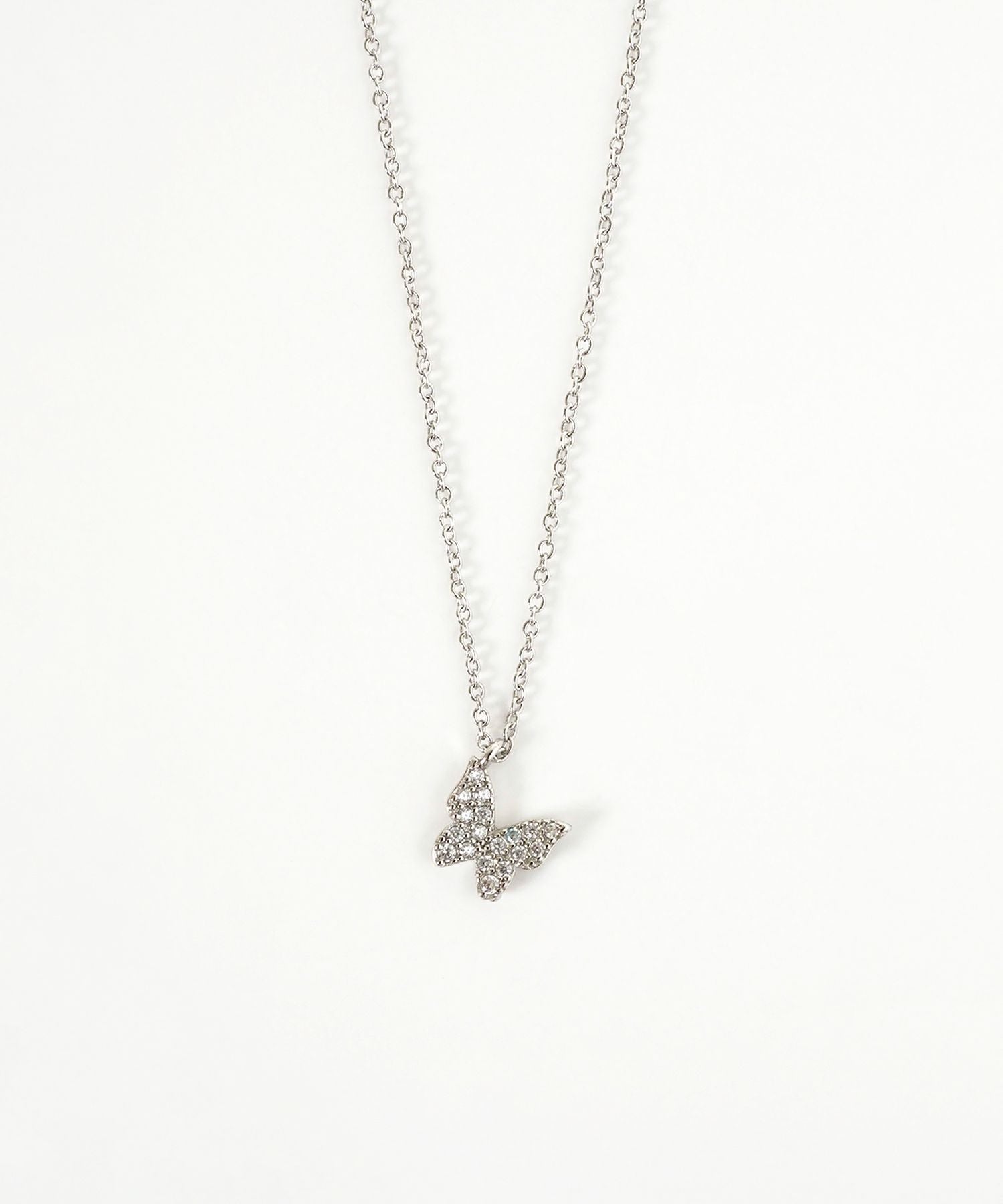 キュービックバタフライプチペンダント