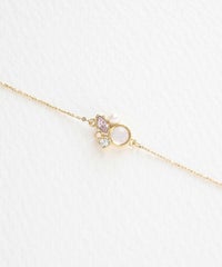 ナチュラルストーンビジューブレスレット【MUK Dreamy stone】