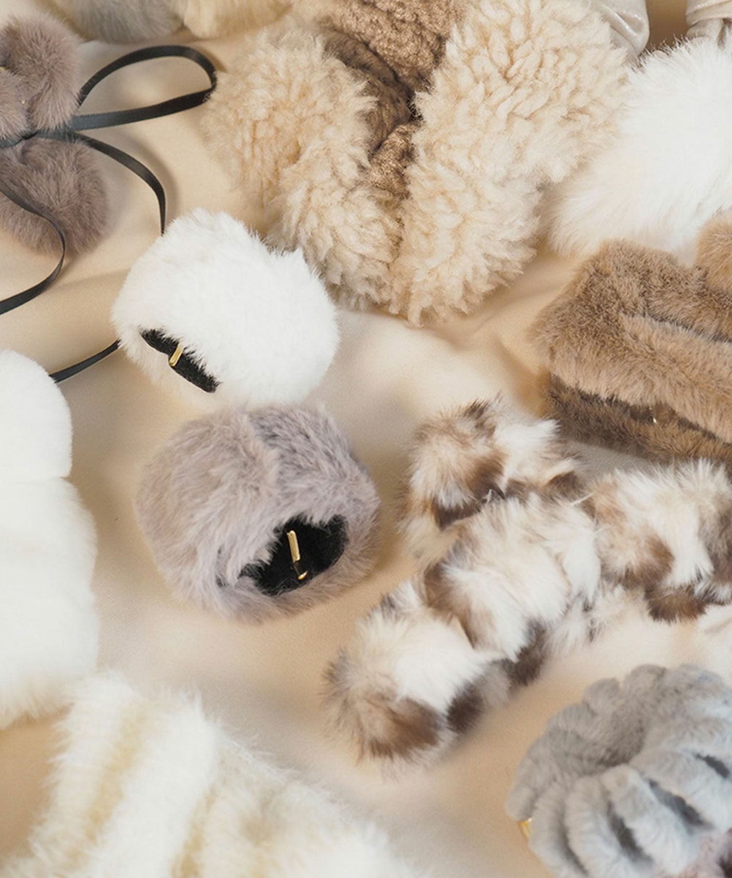 レオパードファーバンスクリップ