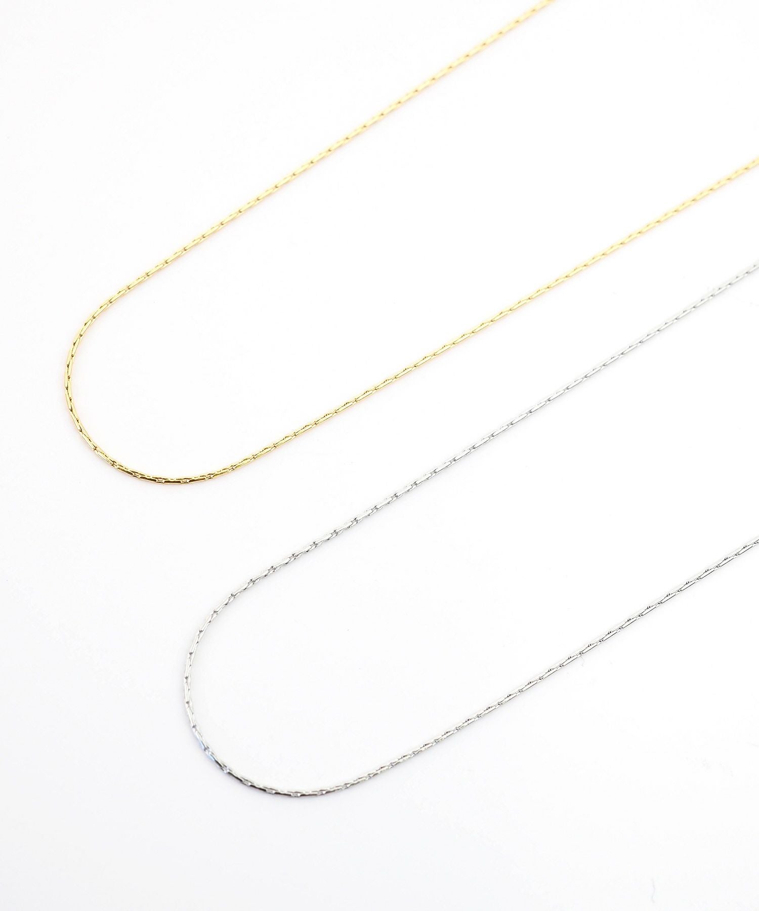 アズキチェーンステンレスネックレス