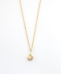 プチドロップステンレスネックレス