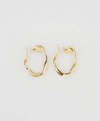 メタルネジリフープIMUFURETイヤリング