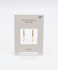 シェイクフープチタンポストピアス