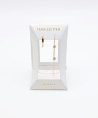 ポイントサージカルステンレスアメリカンピアス＆イヤーカフセット