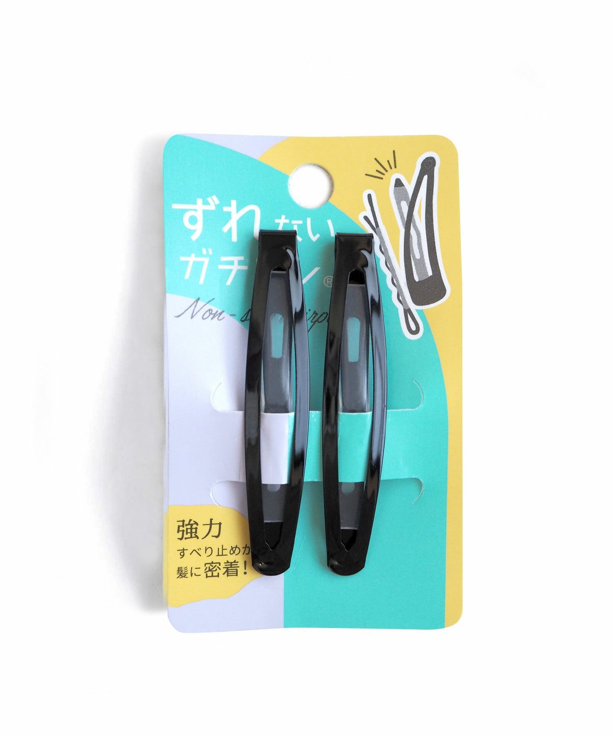 【VERY掲載】ぱっちん！滑り止め付きヘアピン「ガチピン」スリム