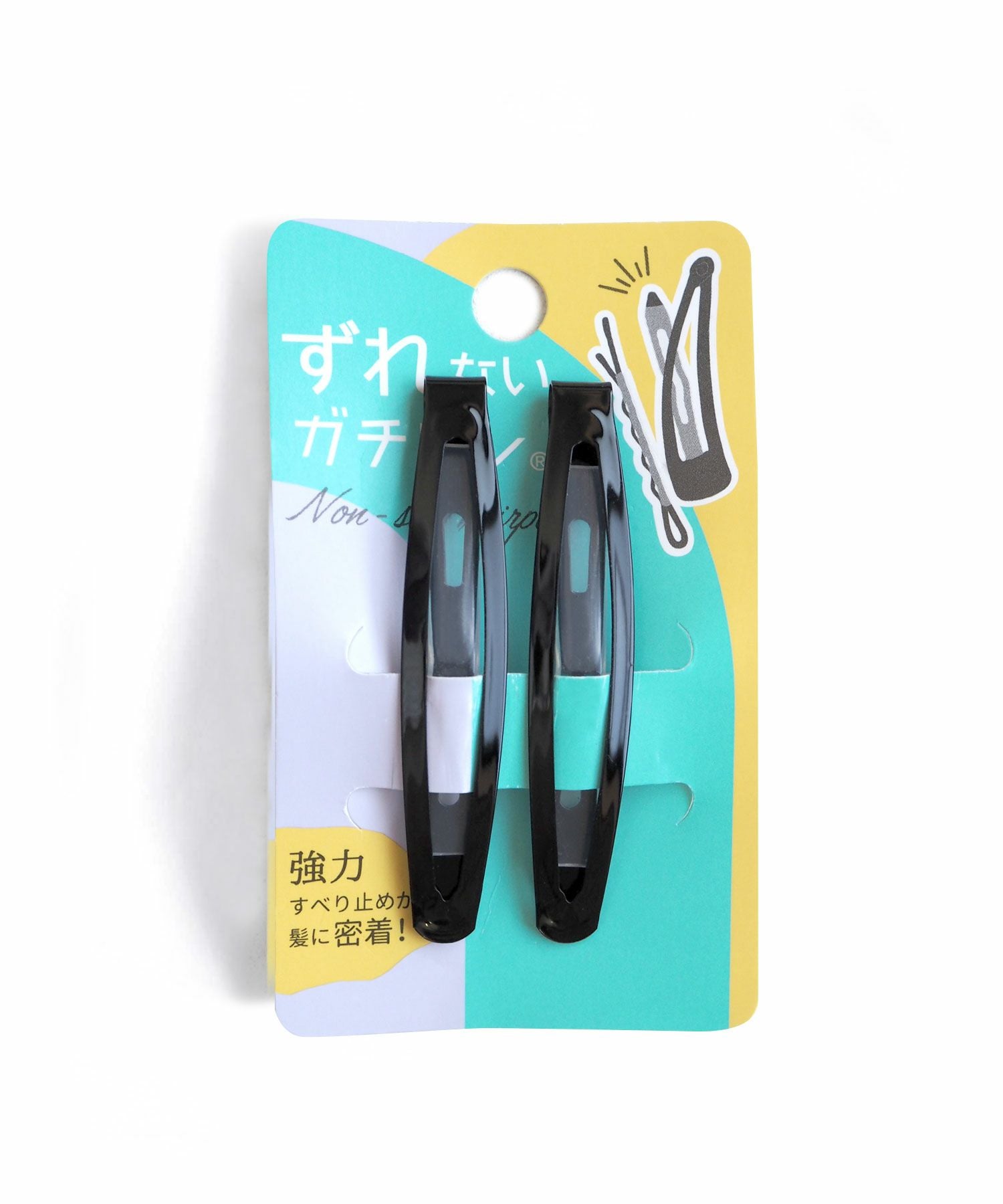 【VERY掲載】ぱっちん！滑り止め付きヘアピン「ガチピン」スリム