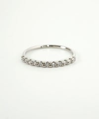 スリムストーンピンキーリング