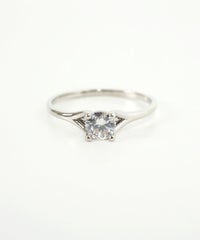 ポイントストーンピンキーリング