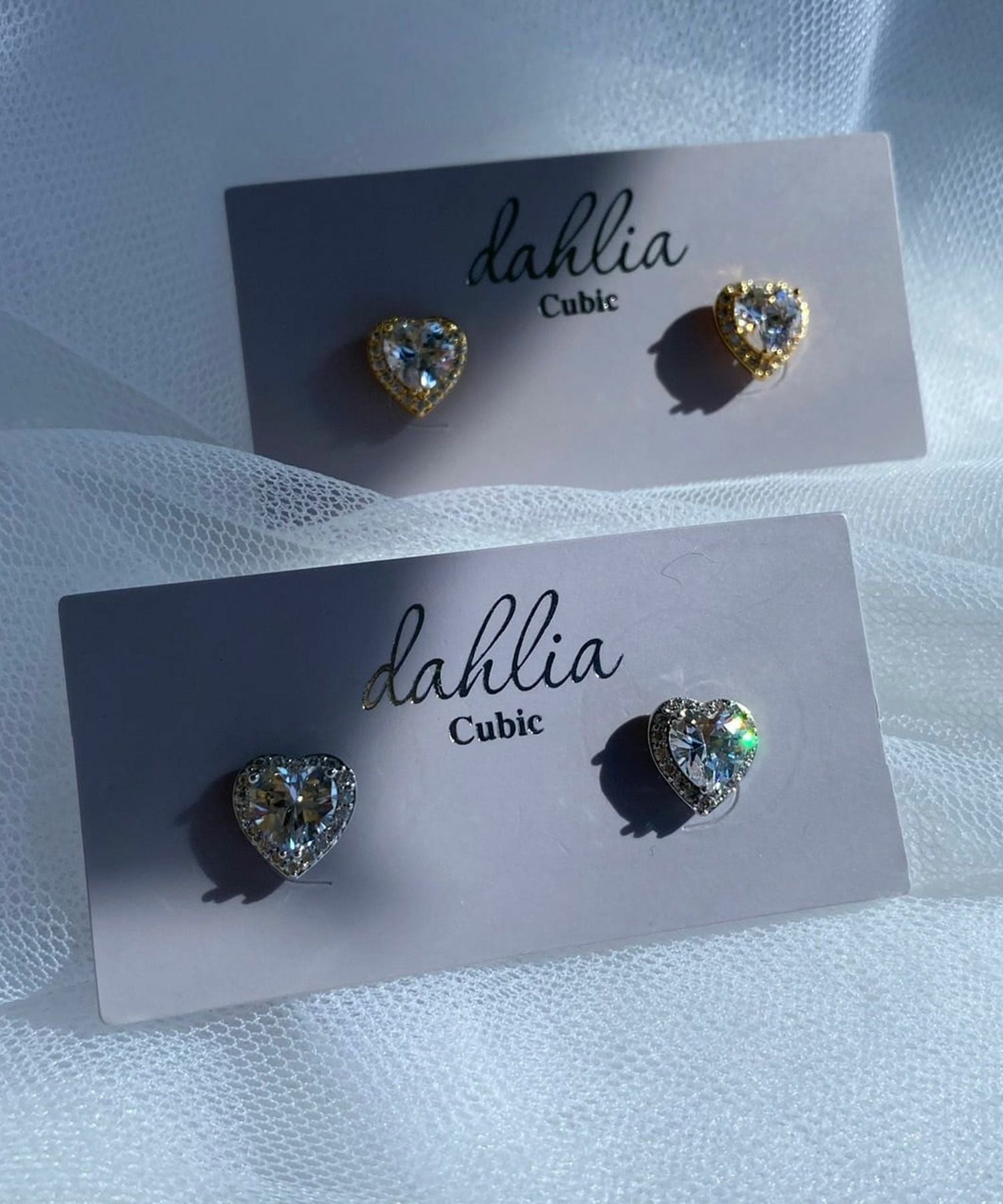 ジルコニアハートチタンポストピアス【Dahlia】 | 【公式】MUK ONLINE
