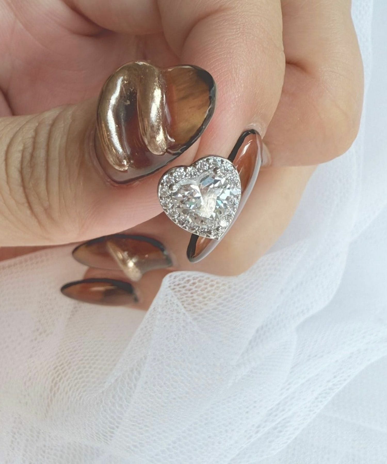 ジルコニアハートチタンポストピアス【Dahlia】 | 【公式】MUK ONLINE