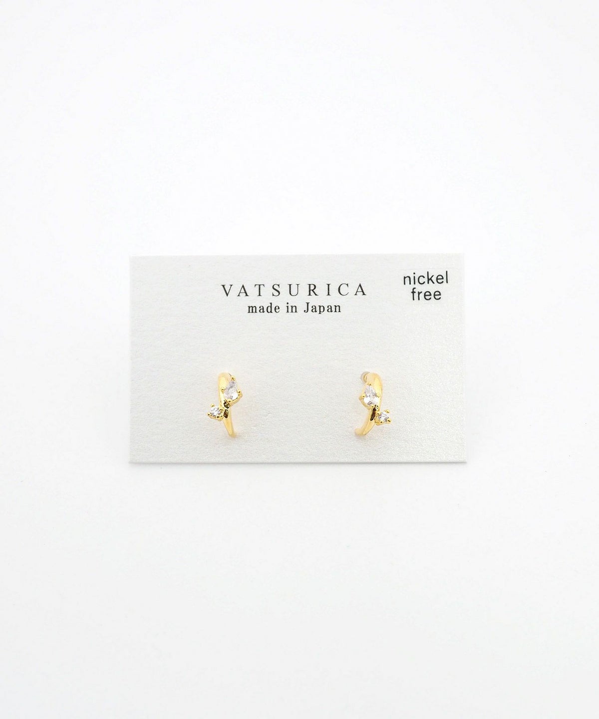 ミニフープセラミックポストピアス