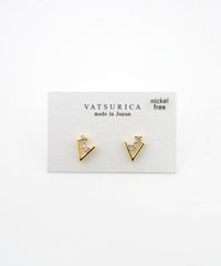 ワンアングルセラミックポストピアス