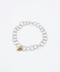 サークルチェーンサージカルステンレスブレスレット